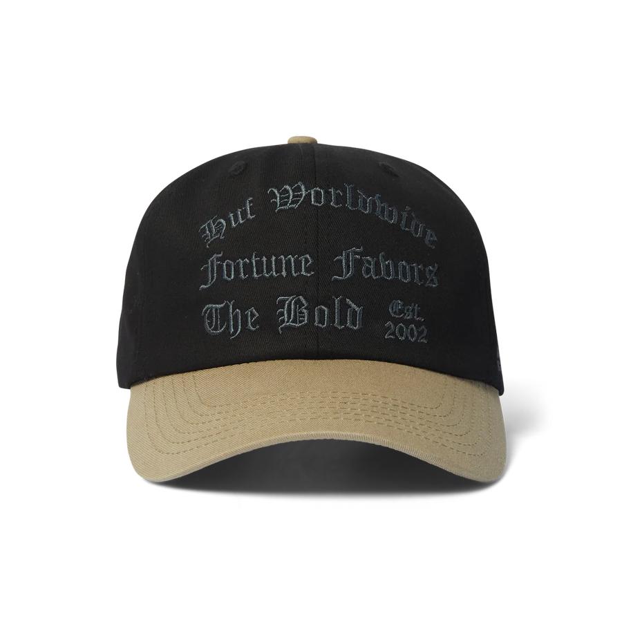 HUF Olympia 6 Panel Hat - Black