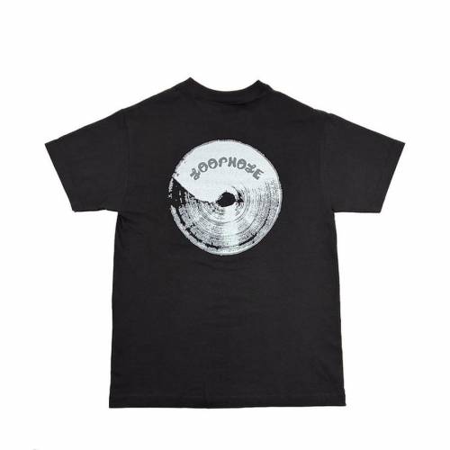 Loophole X Magenta Brush T-Shirt - Black