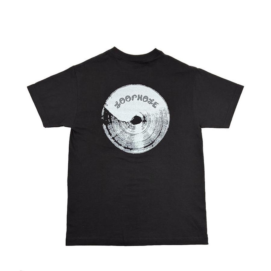 Loophole X Magenta Brush T-Shirt - Black