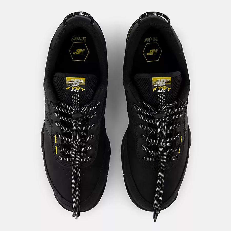 New Balance Numeric 440W V2 - Black / Happy Yellow