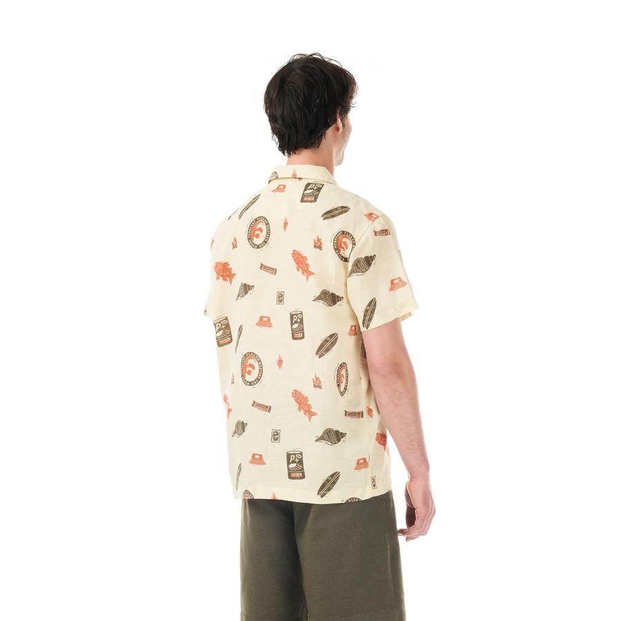 Picture Mokara Shirt - Ocean Rider Print