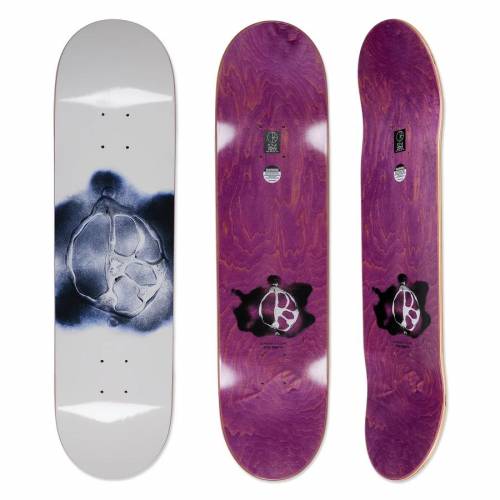 Polar Team Stroke Logo Cream Deck - 8.375