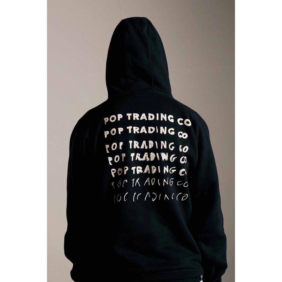 POP Sketchy Hooded Sweatshirt - Black