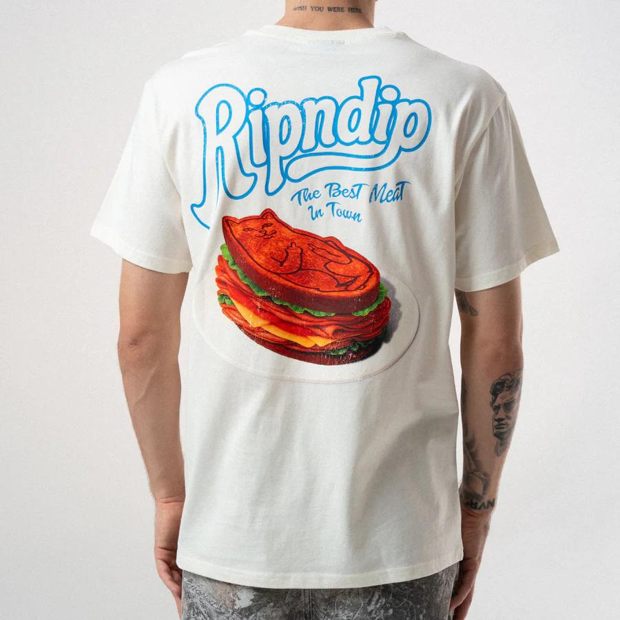 Rip N Dip Best Meat T-Shirt - Bone