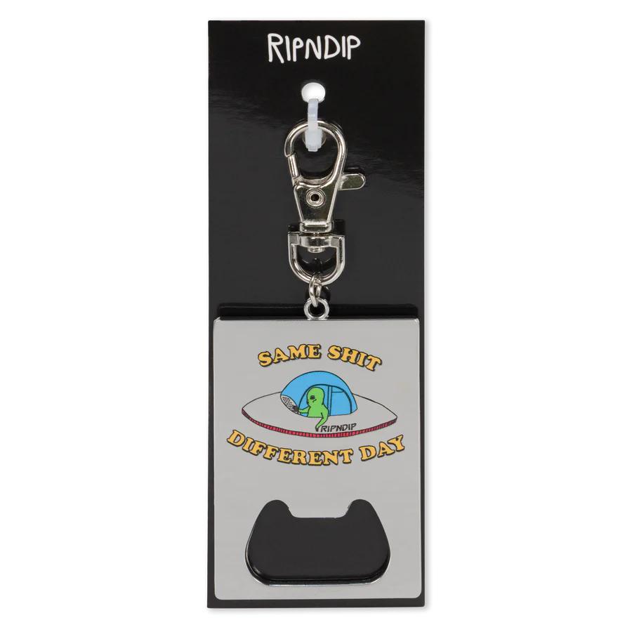 Rip N Dip Same Shit Different Day Keychain Bottle Opener