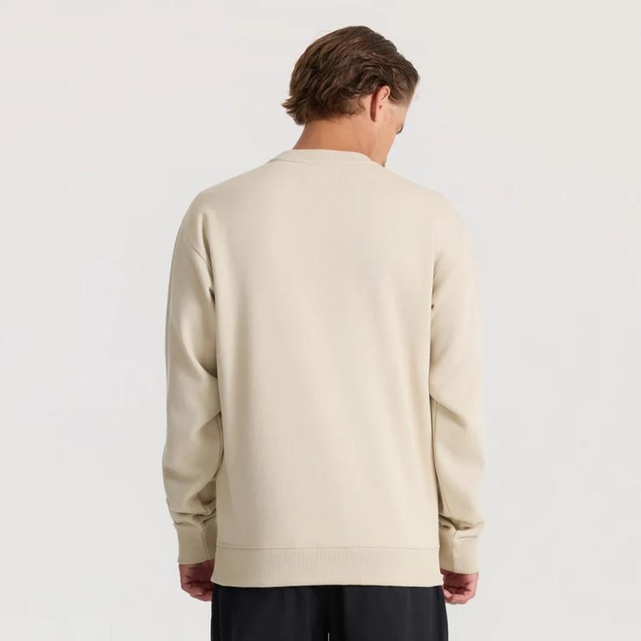 Roark Enjoy Globe Crewneck - Sand