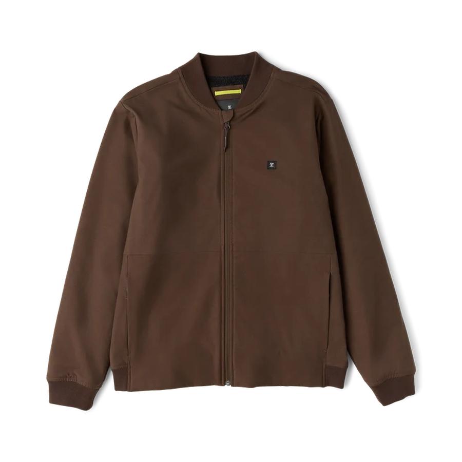 Roark Layover Bomber Jacket - Tobacco