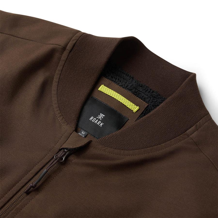 Roark Layover Bomber Jacket - Tobacco