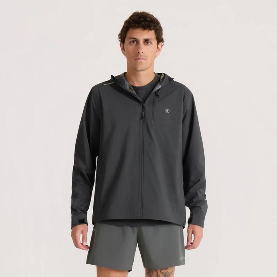 Roark Shield Rain Jacket - Onyx