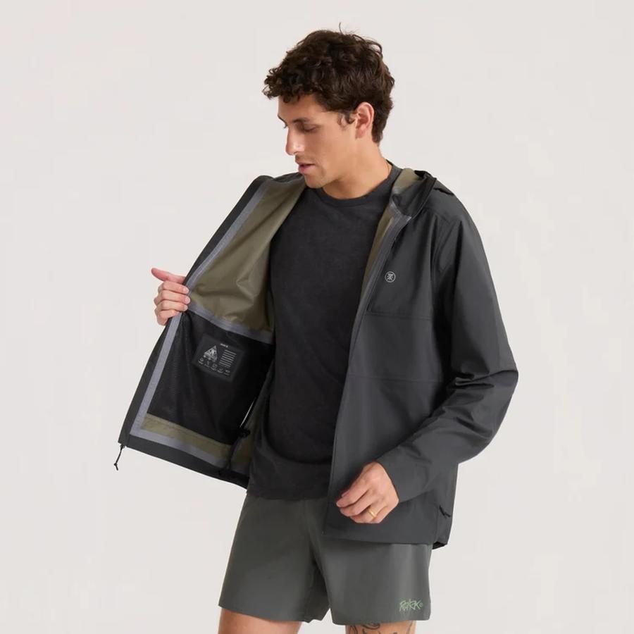 Roark Shield Rain Jacket - Onyx