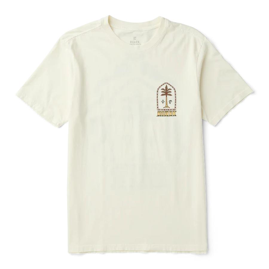 Roark Augs Palm Premium T-Shirt - Off White