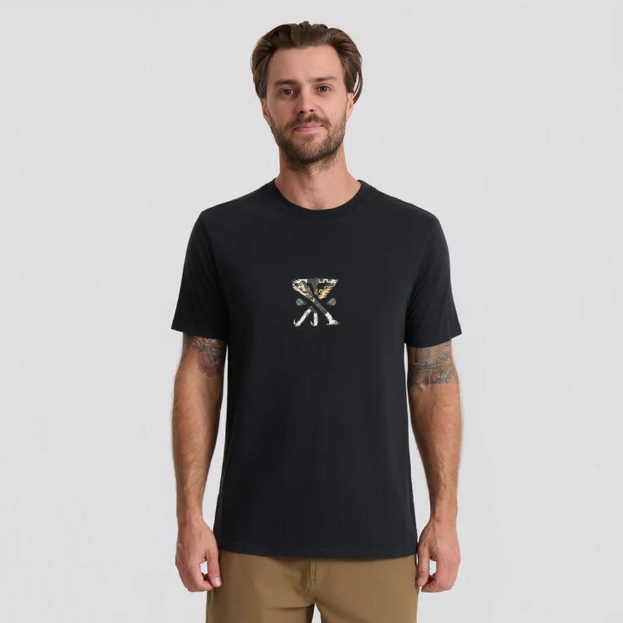 Roark Augs Safe Camp Premium T-Shirt - Washed Black