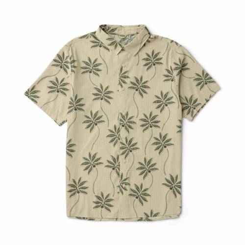 Roark Bless Up Breathable Stretch Shirt - Fossil Print