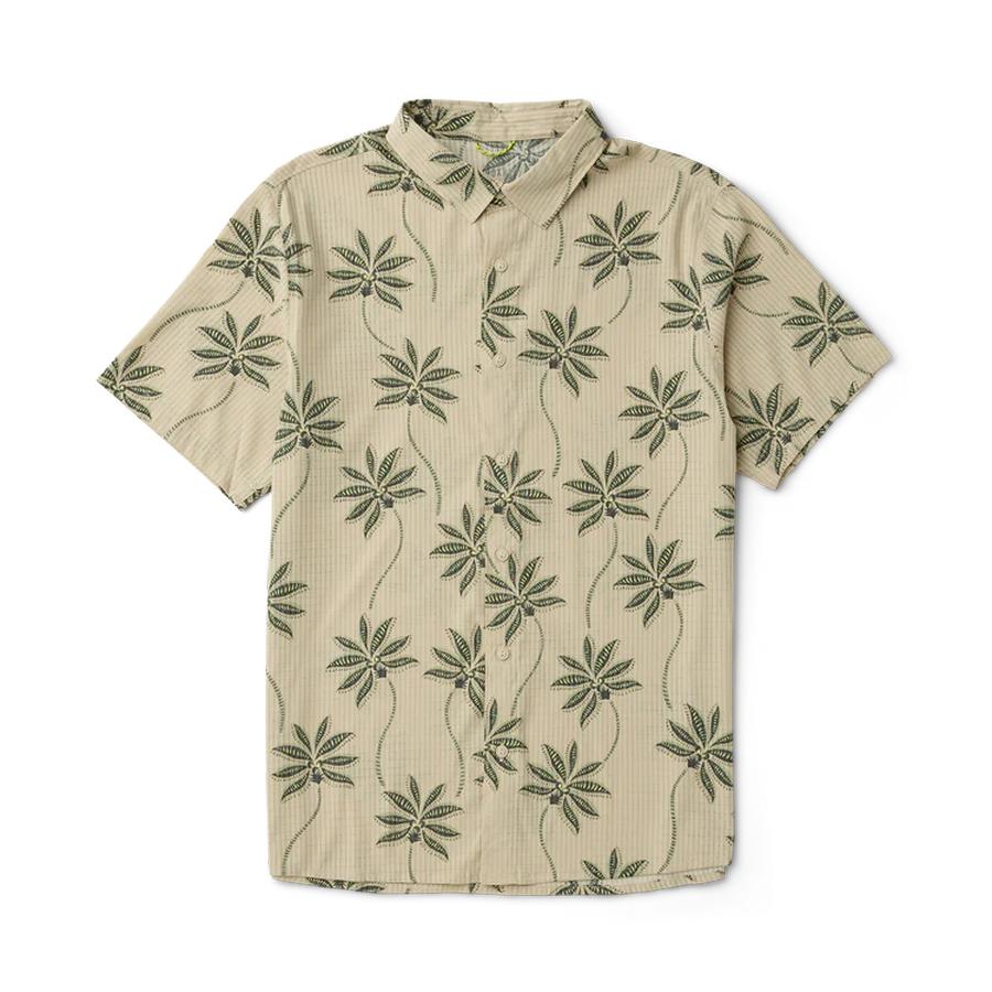 Roark Bless Up Breathable Stretch Shirt - Fossil P...