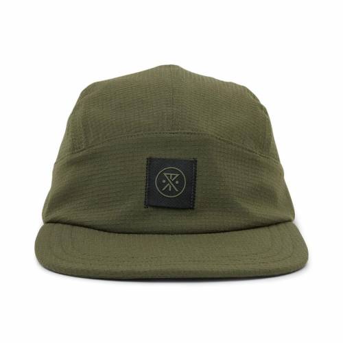 Roark Bless Up Camper Strapback Hat - Military