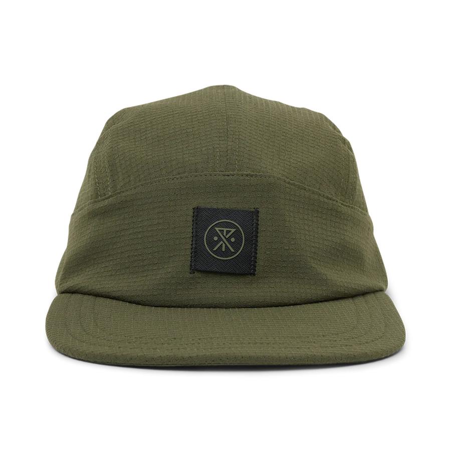 Roark Bless Up Camper Strapback Hat - Military
