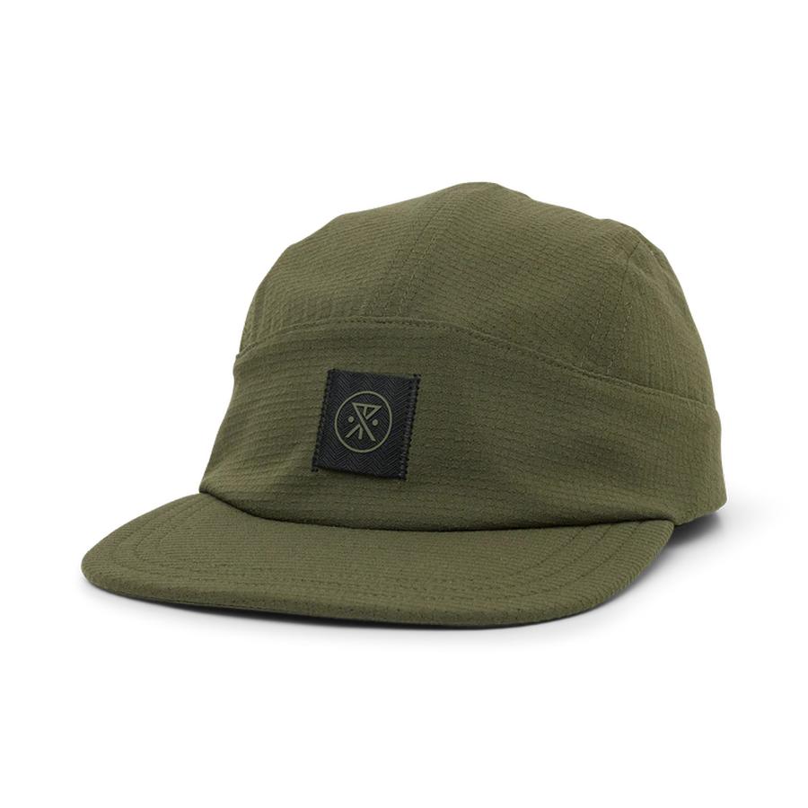 Roark Bless Up Camper Strapback Hat - Military