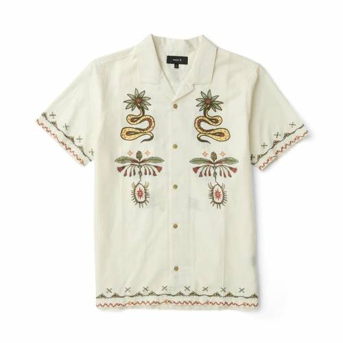Roark Gonzo Button Up Shirt - Unbleached