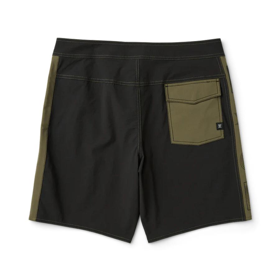 Roark Passage Panel Boardshorts - Black