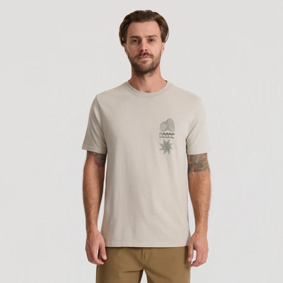 Roark Phonograph Premium T-Shirt - Fossil