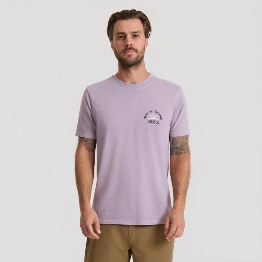 Roark Seek & Explore Premium T-Shirt - Dusty Lilac