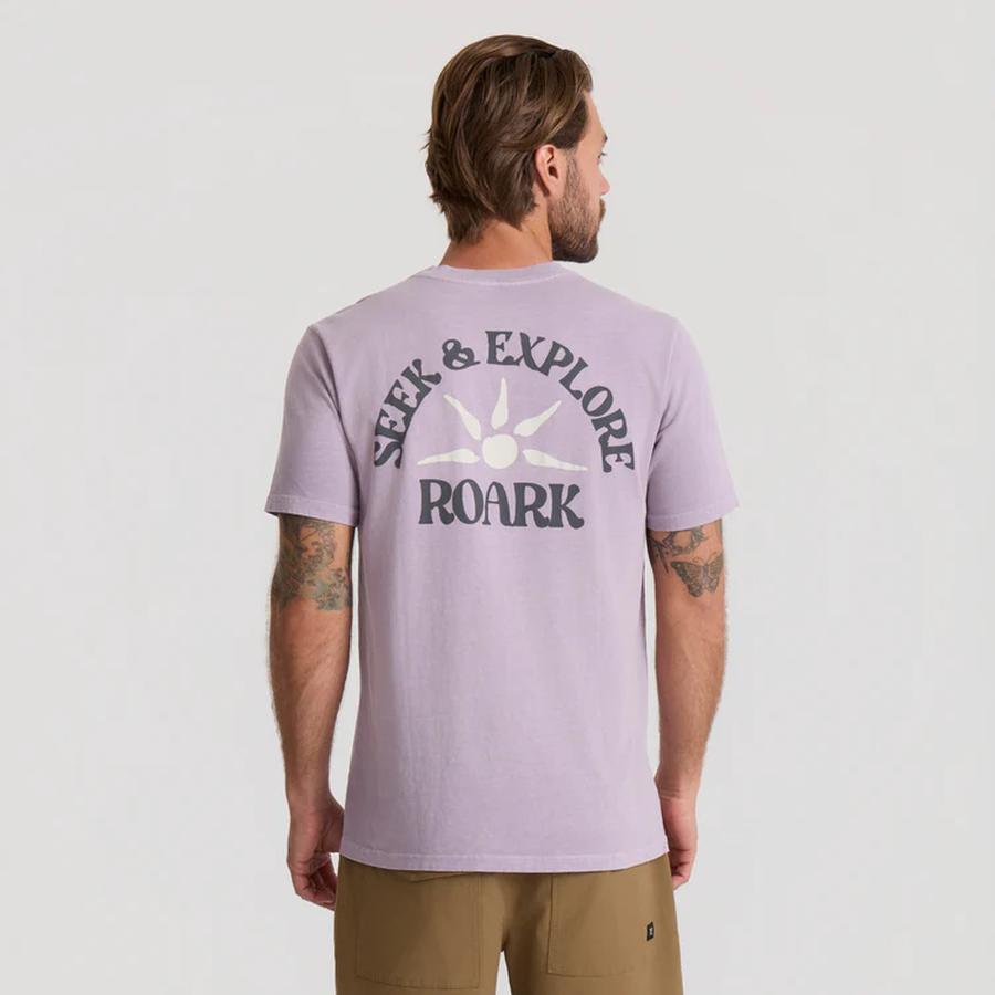 Roark Seek & Explore Premium T-Shirt - Dusty Lilac