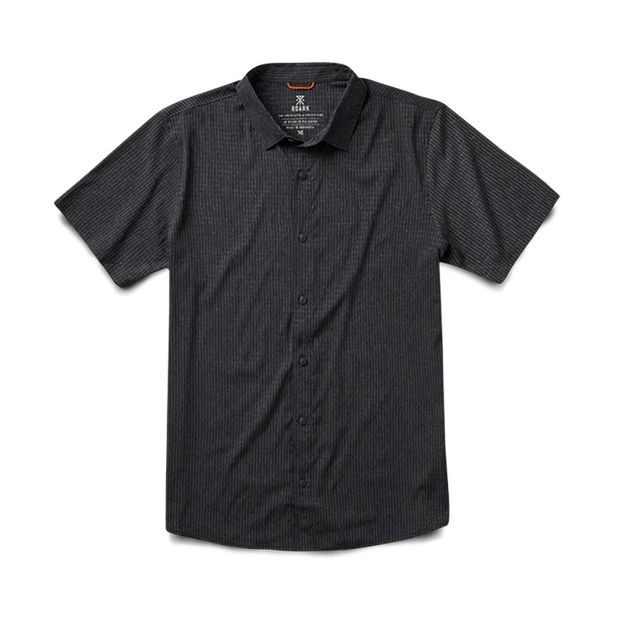 Roark Bless Up Breathable Stretch Shirt - Black