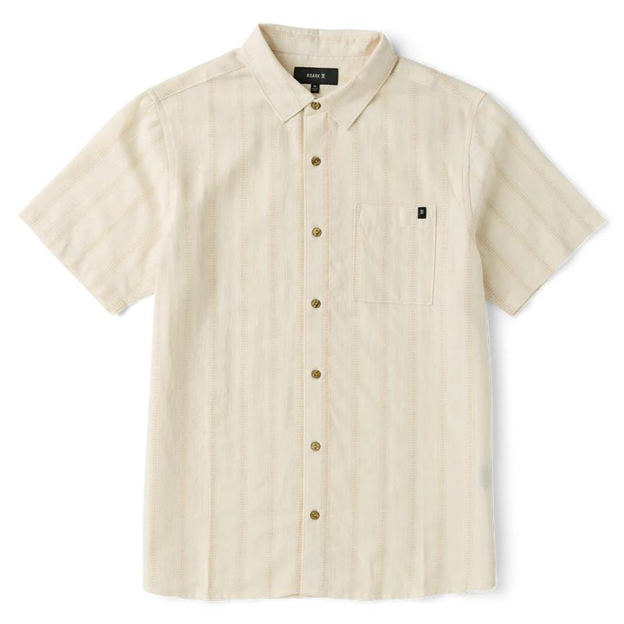 Roark Crosswinds Button Up Shirt - Unbleached