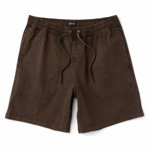 Roark Made To Fade Shorts - Washed Cocoa Bean