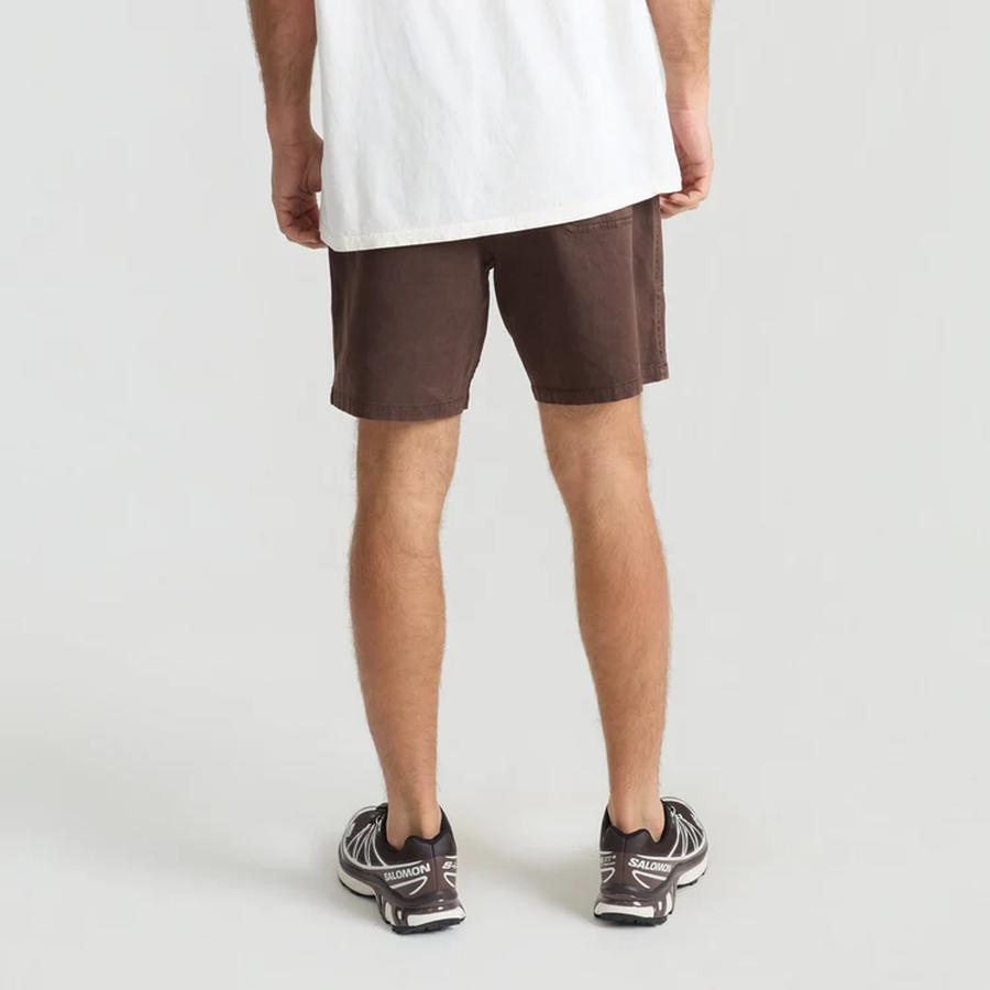 Roark Made To Fade Shorts - Washed Cocoa Bean