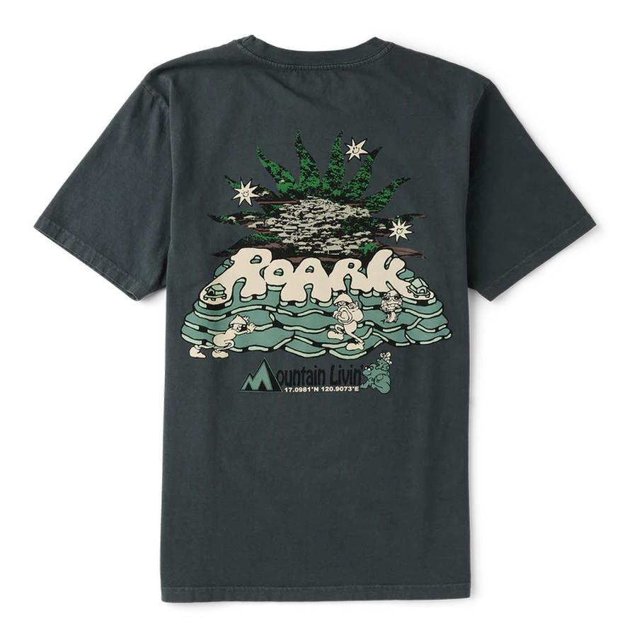 Roark Mountain Livin Premium T-Shirt - Charcoal