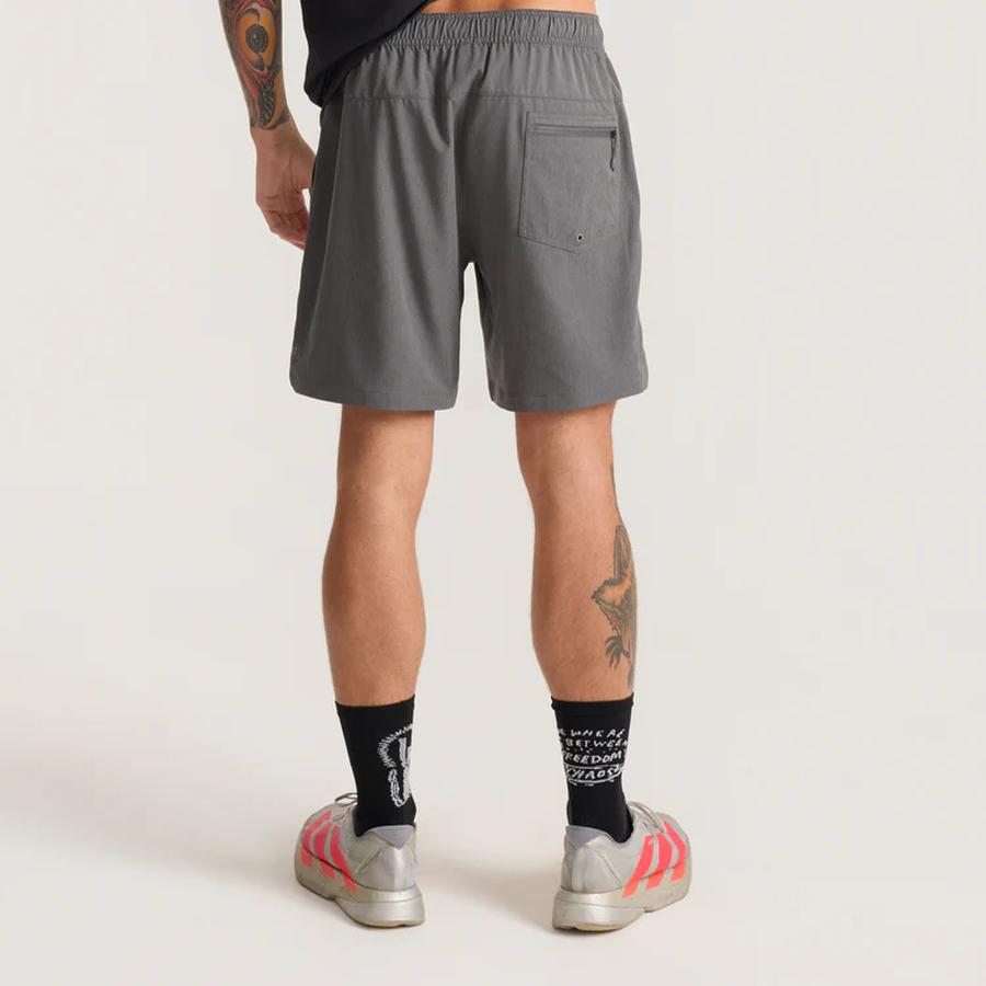 Roark Serrano 7" Active Stretch Shorts - Charcoal