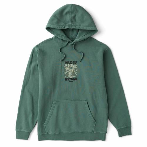 Roark Wild By Nature Hoodie - Slate Green