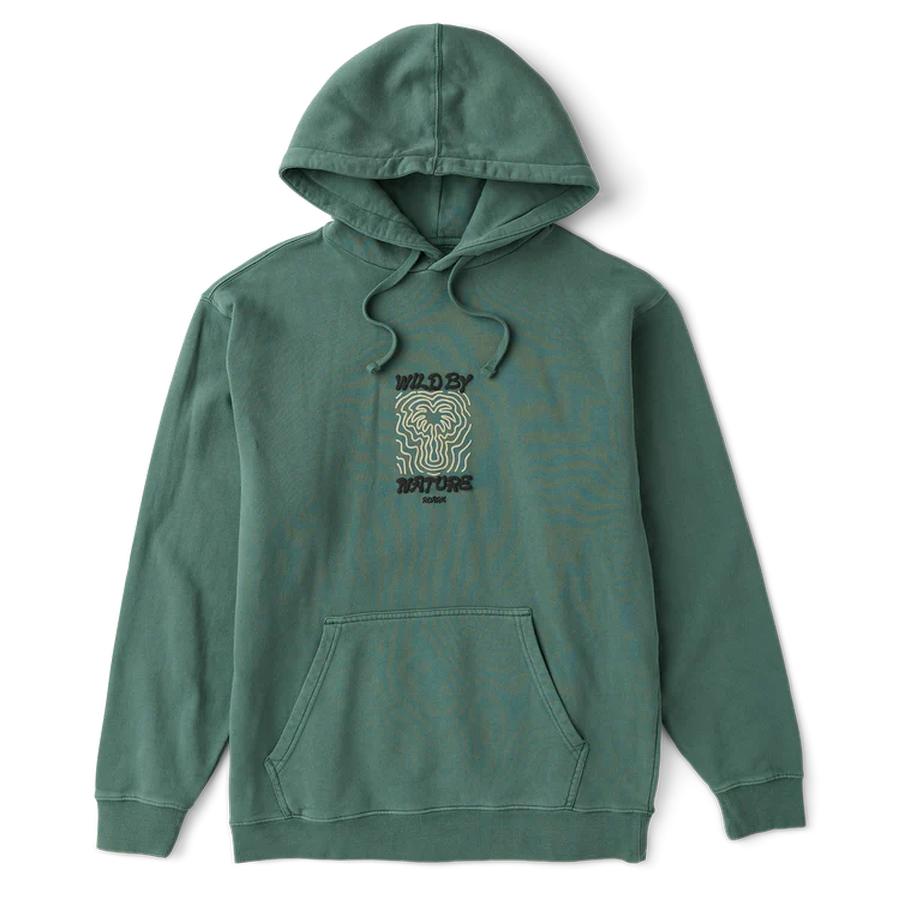 Roark Wild By Nature Hoodie - Slate Green