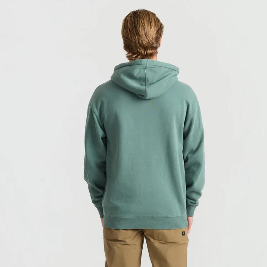 Roark Wild By Nature Hoodie - Slate Green