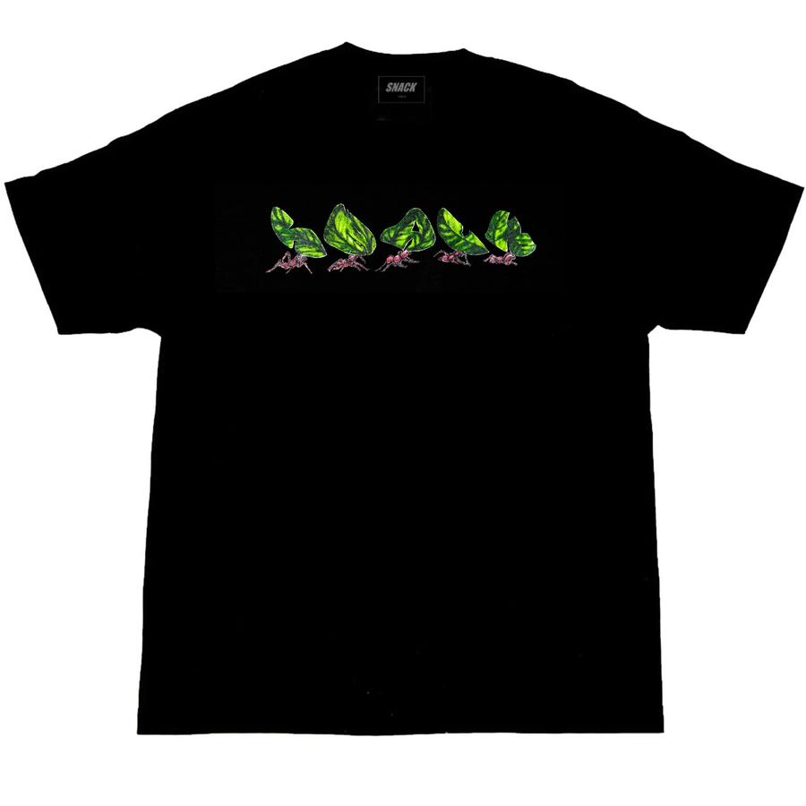 Snack Leafcutter T-Shirt - Black