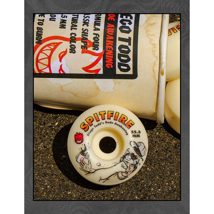 Spitfire Wheels Formula Four Classic Diego Todd Rude Awakening - 55.5mm 99a