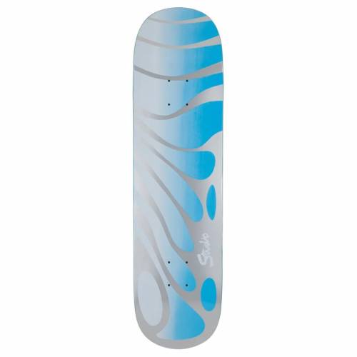 Studio Organic Plus Silver Blue Fade Deck - 8.25