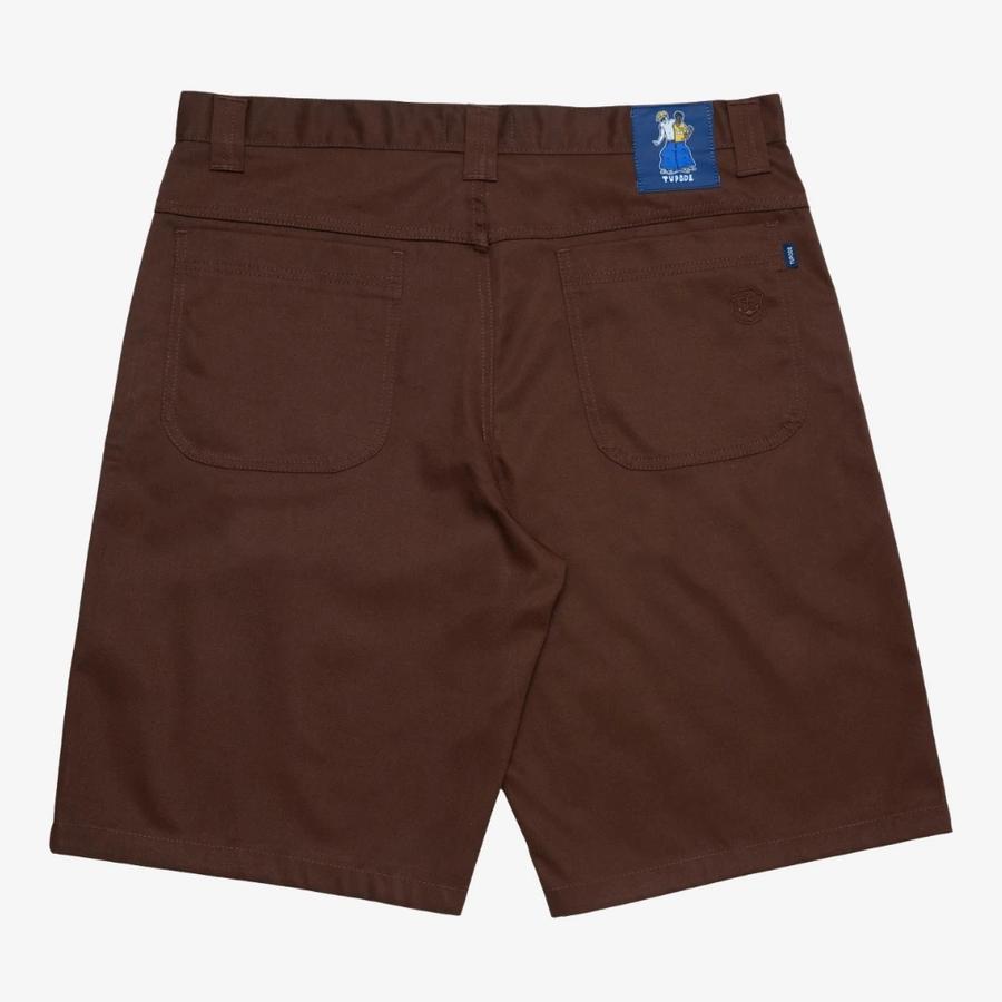 TUPODE OG Baggy Shorts - Marrom