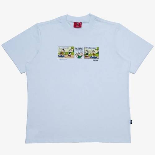 Tupode Melhol Histolia Sk8 T-Shirt - Blanco