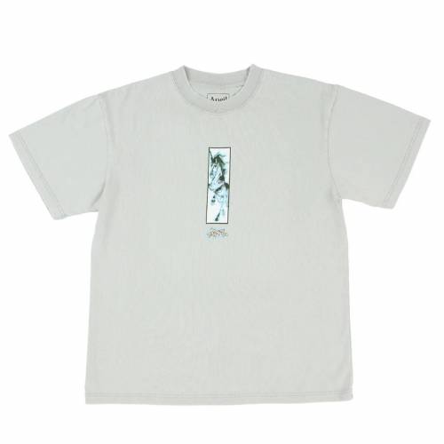 April Uni T-Shirt - Heather Grey