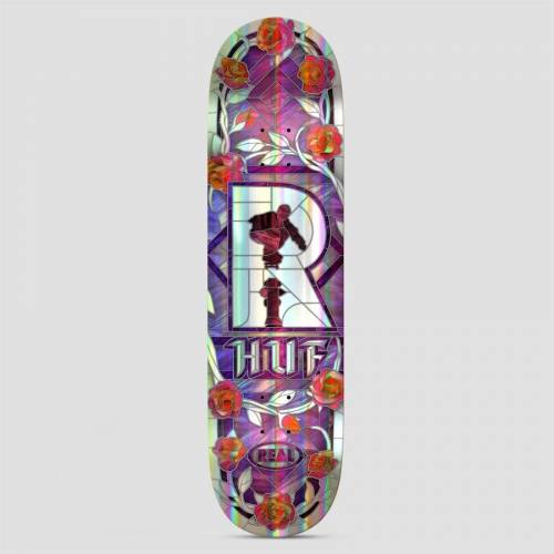 Real X HUF Holographic Cathedral Deck - 8.25