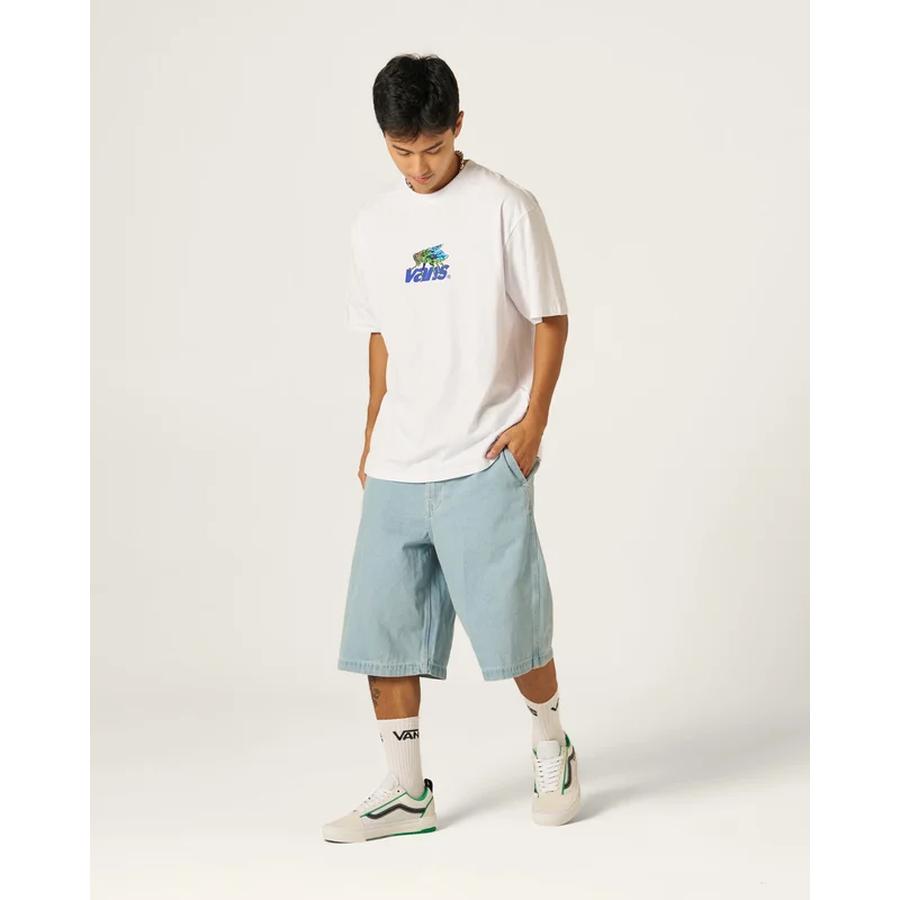 Vans Chino Authentic Baggy Denim Shorts - Light Stonewash