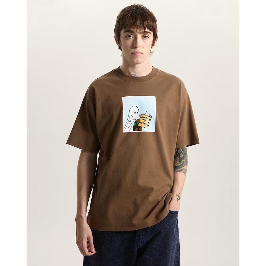 Vans Commitment 4 Dummies T-Shirt - Brown