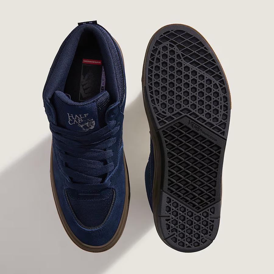 Vans Skate Half Cab Wafflecup - Navy / Dark Gum