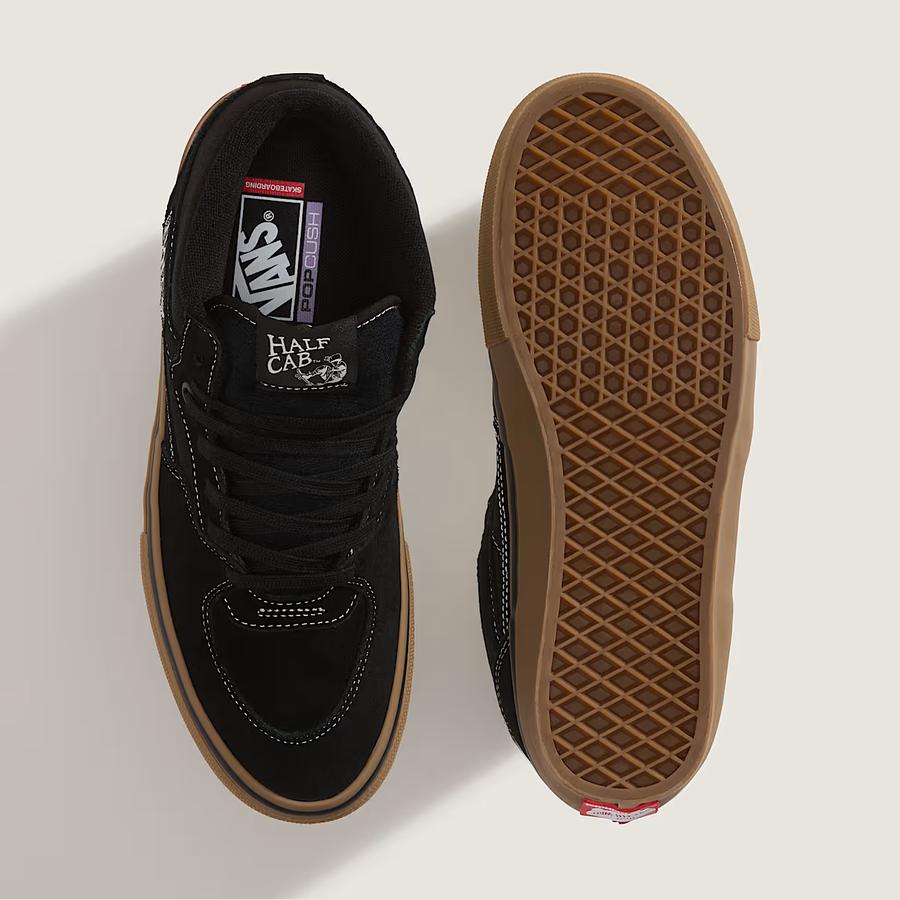 Vans Skate Half Cab - Black / Gum / White