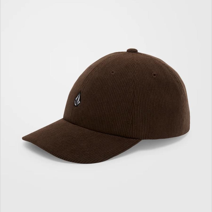 Volcom Full Stone ADJ Corduroy Cap - Cacao