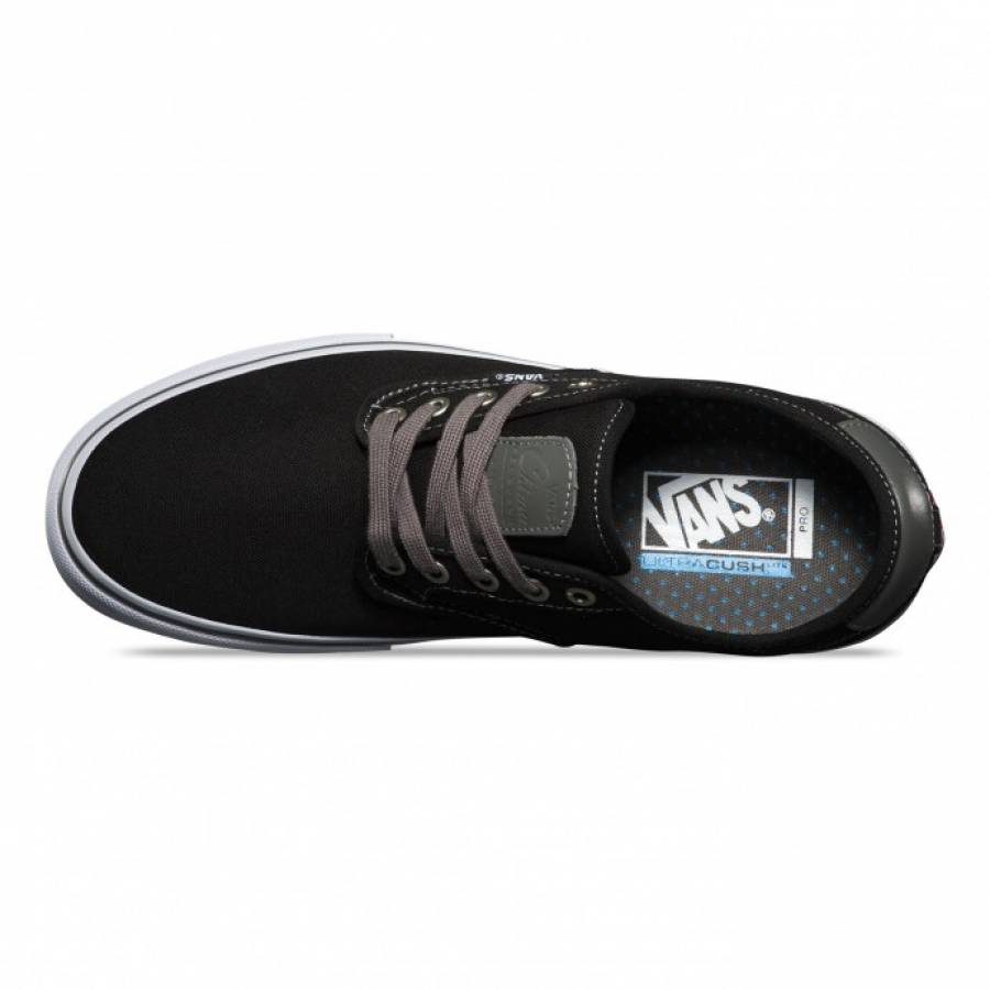 Vans Chima Ferguson Pro Shoes - Black / Charcoal / White 
