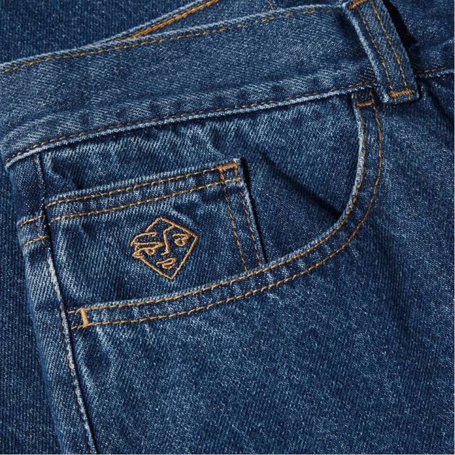 Polar ’89! Denim Pant – Dark Blue