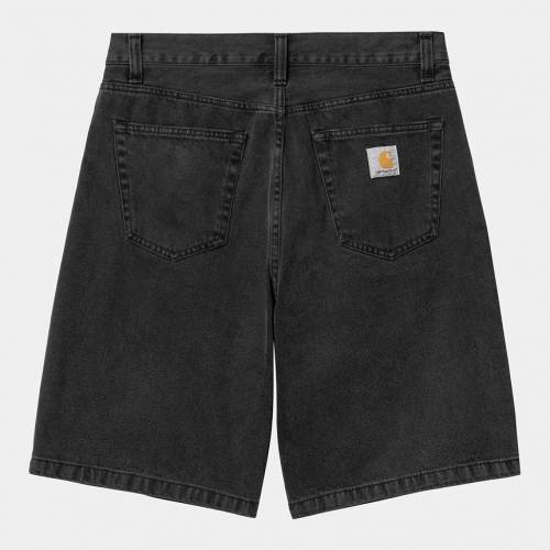 Carhartt WIP Landon Short - Black (Stone Washed)